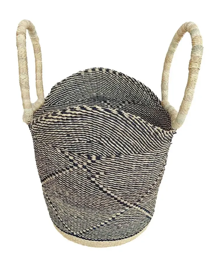 Bolga Woven Basket, Picnic Fruit Basket, Christmas Gift Basket, Family Gift Basket, Vegan Gift Basket, Plant Basket