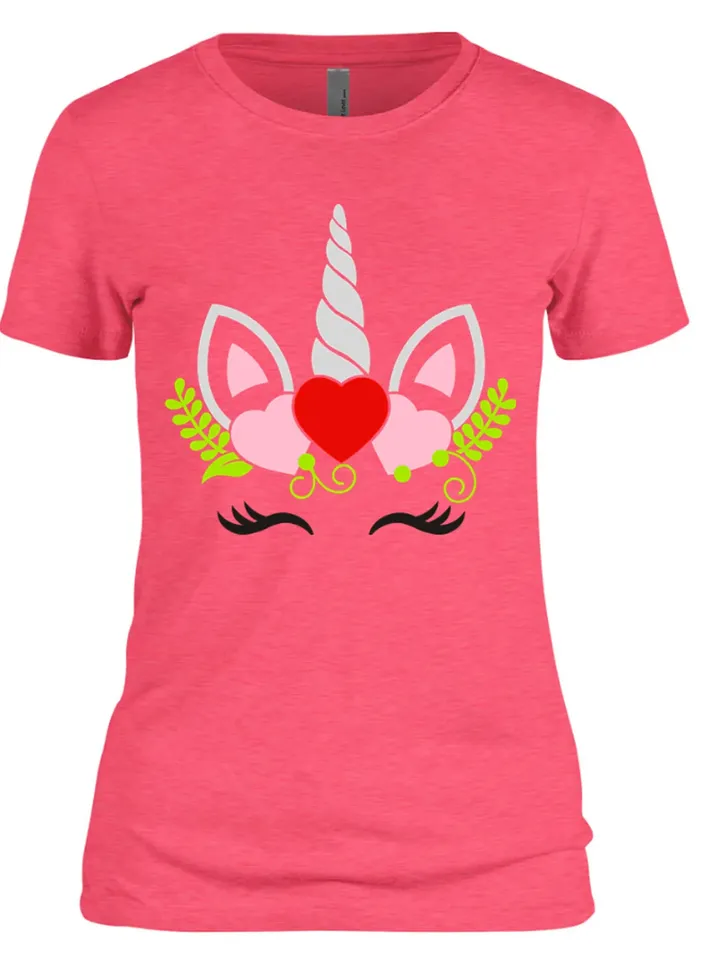 Valentine Unicorn Face with Hearts Unicorn Flover Love Unicorn digital design Cricut svg dxf eps png ipg pdf, cut file
