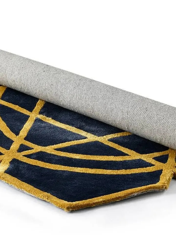 Multi Pomo Viscose Area Rug For Hall Kitchen Living Room Bed Room Bath Room Dining Room Kids Room Carpet / Christmas Gift / Handmade Rugs