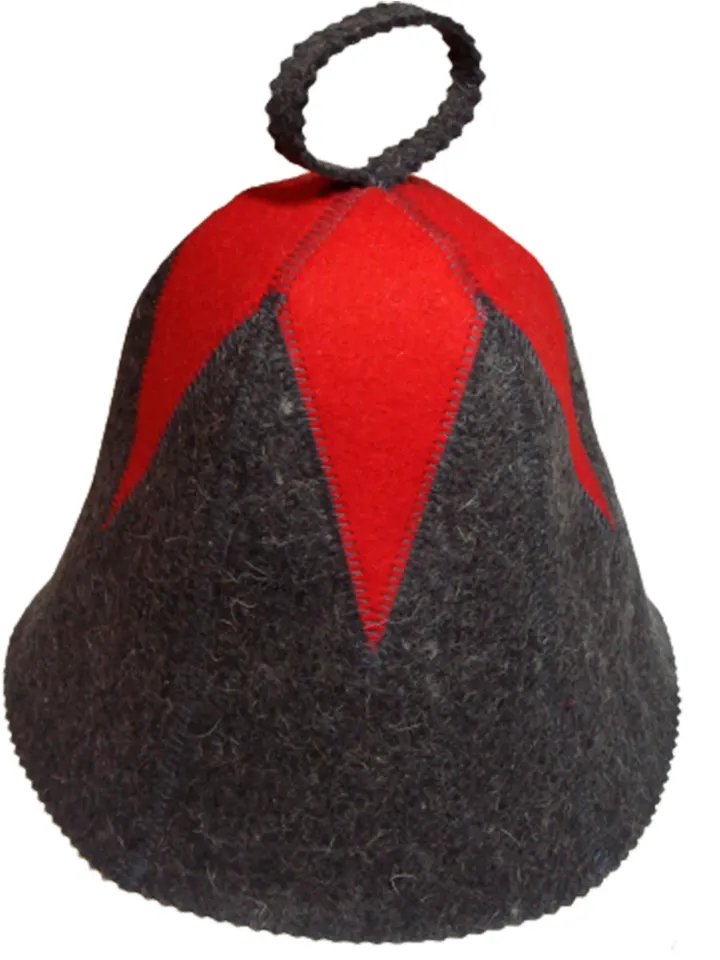 Wool Sauna Hat Dark New Color