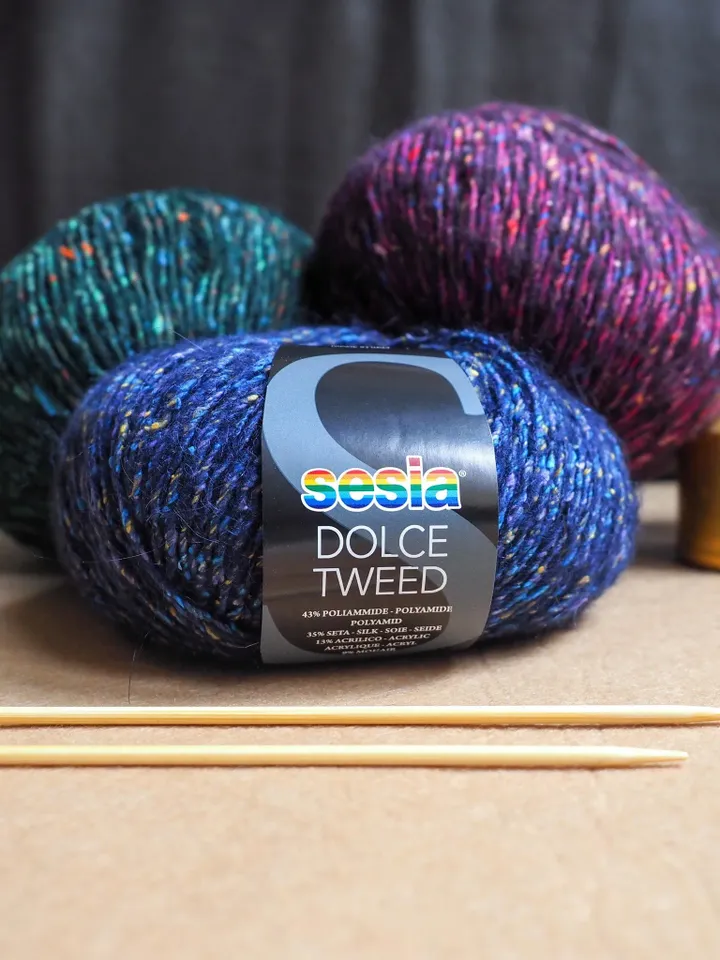 Sesia Dolce Tweed Silk blended Mohair <MADE IN ITALIA>