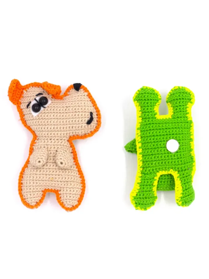 Dog magnets, set of 2 fridge magnets, dog lover gifts, gift for dog owner, dog walker, dog sitter, dog mom, dog dad gift