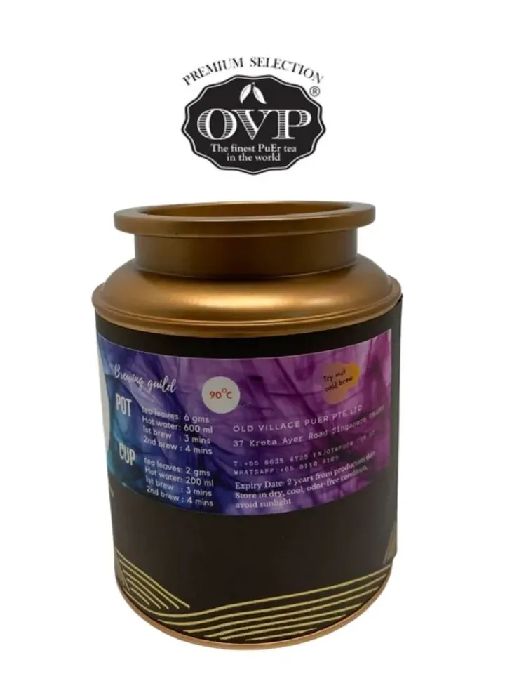 Sheng PuEr Tea FRESH FUSION® 2015, Award-Winning Globaltea Championship 2018, loose leaves 50g