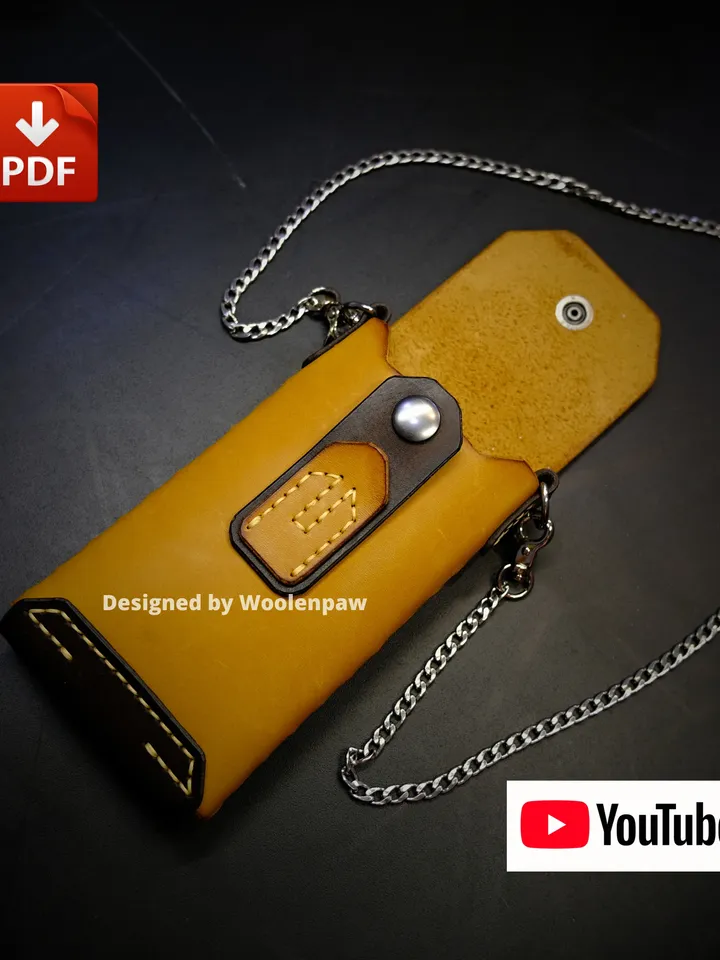 Phone case - leather pattern. NS10