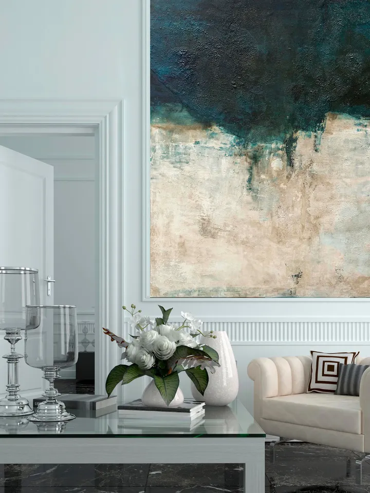Abstract Painting. Original Painting.Abstract Art. Painting on canvas Original. Modern Painting. Home Decor. Large Artwork. Square Painting