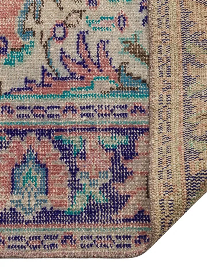 Brighten up your Home with this Vibrant Handmade Orange Turkish Rug