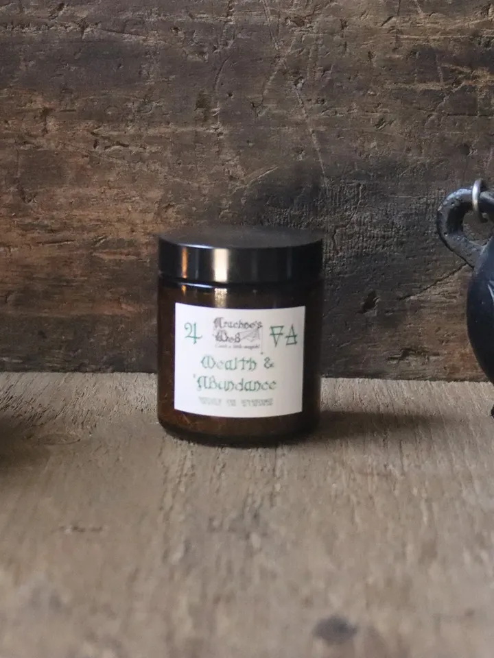 Wealth and Abundance Incense, Money Magick Ritual incense, Handcrafted Abundance Incense, Loose Herbal and Essential Oil Incense