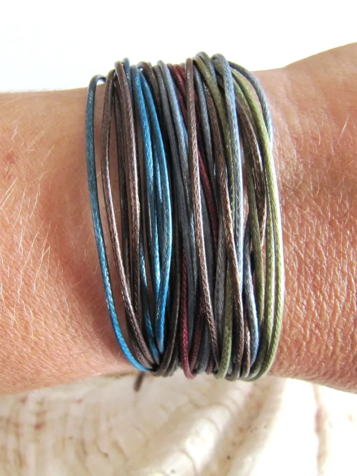 Bracelet for Friend in boho & chic style, women bracelet, gift for women, multistrand bracelet, summer jewelry, macrame jewelry
