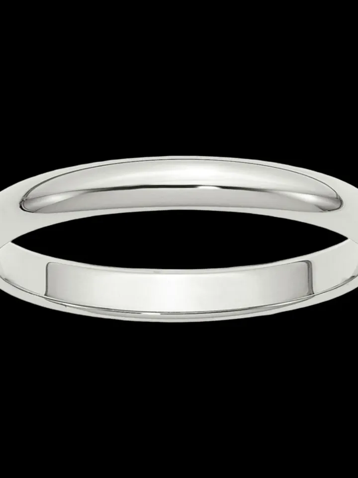 3mm Sterling Silver Plain Wedding Band Thumb Ring, .925 Simple Wedding Band Ring, Stacking Ring, Ring For Women, Wedding Band Unisex