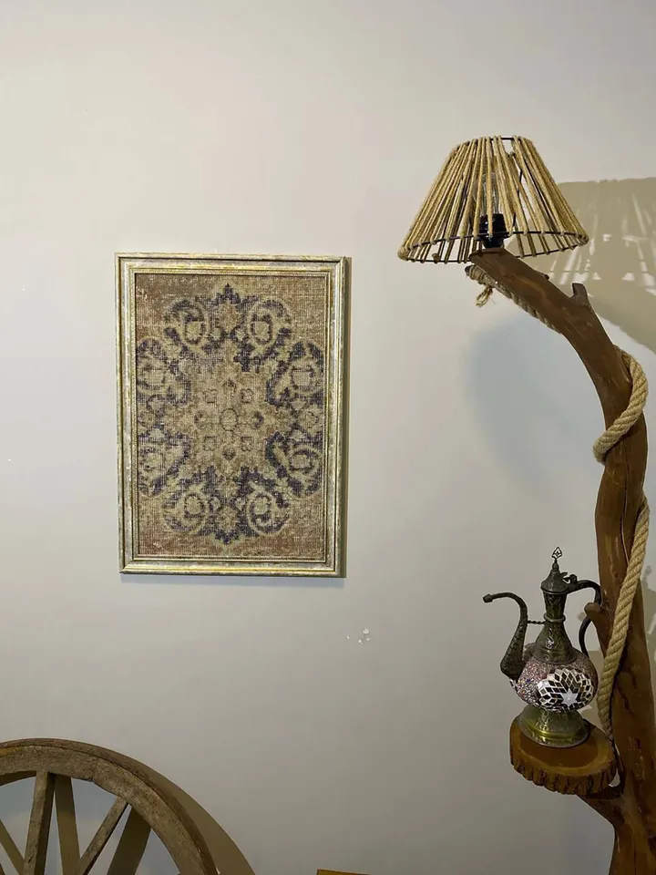 Hand-Woven Vintage Kilim Wall Hangings - Unique Home Decor - 50x70 cm - Boho Chic Woolen Art