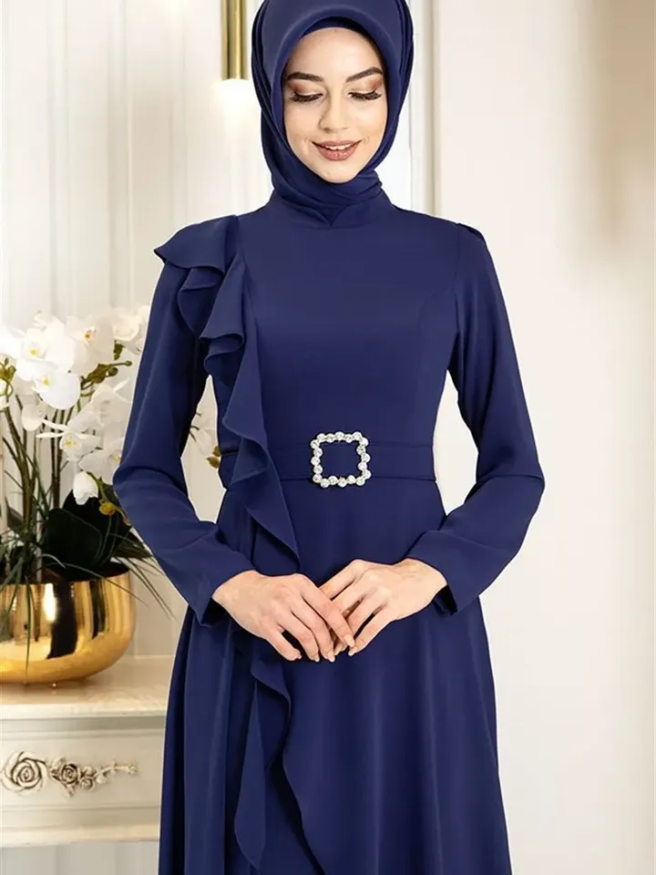 AHUNARE HIJAB - Wedding Dress, Muslim Evening Gown, Nikah, Islamic Wedding, Engagement, Bridesmaid