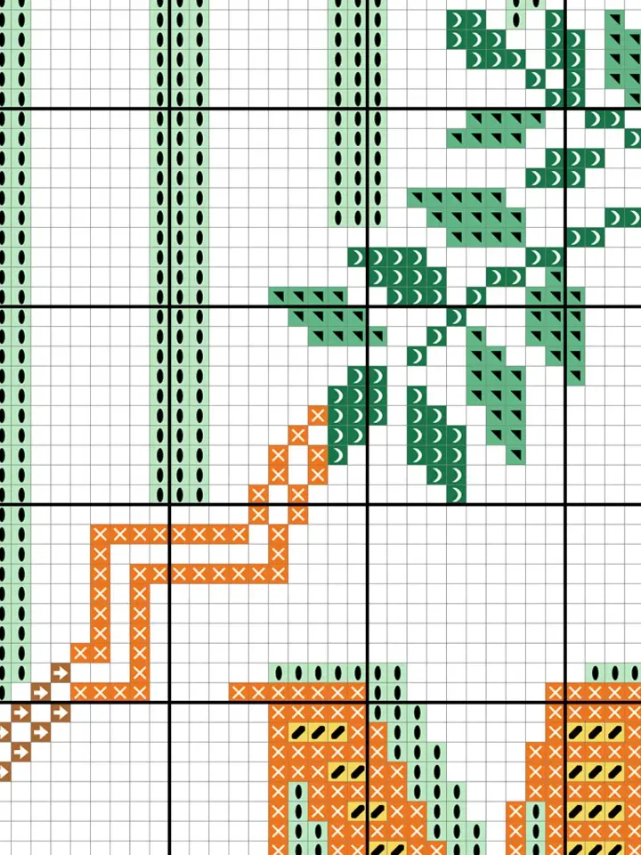 Floral frame cross stitch pattern. Wedding cross stitch pattern. DIY. Floral Wreath.