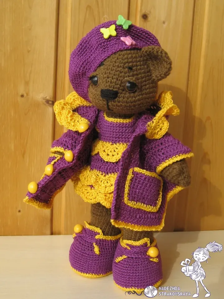 New TUTORIAL: Outfit bear, doll, bunny 3 in 1 crochet pattern*