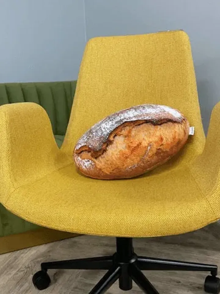 Bread pillow / loaf bread / food pillow / bread shaped pillow / funny pillow / bread cushion / plush bread / plush toy / junk food