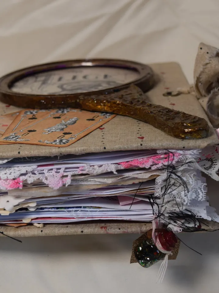 Themed Junk Journal "Alice"-Personal Journal-Diary