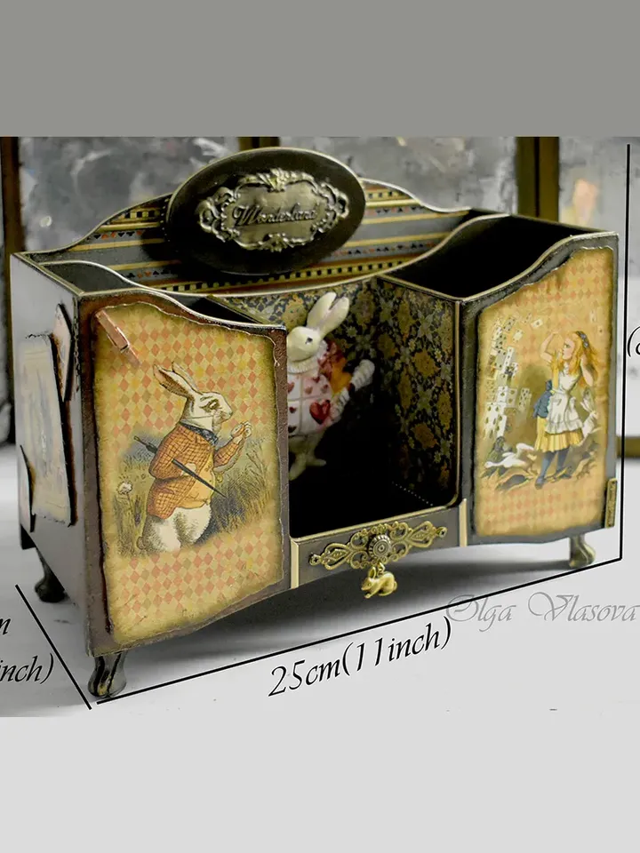 Alice Stationery Stand for Storing Pens Pencils and Office Supplies