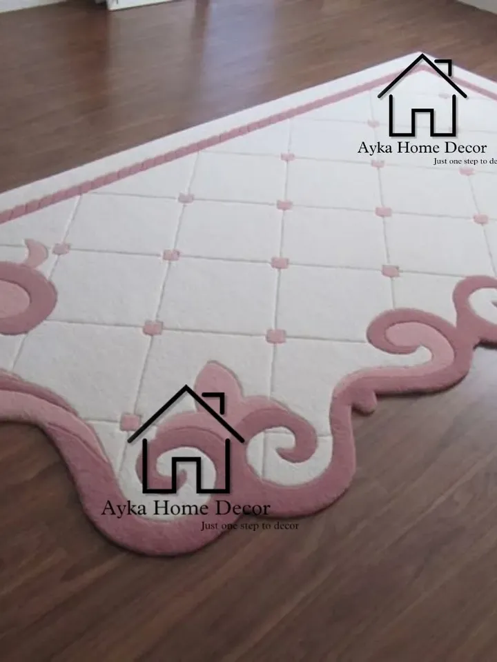 Ayka 100% Handmade Woolen Area Rug For Hall Kitchen Living Room Bed Room Bath Room Dining Room Kids Room Carpet Christmas Gift / Hall Rug