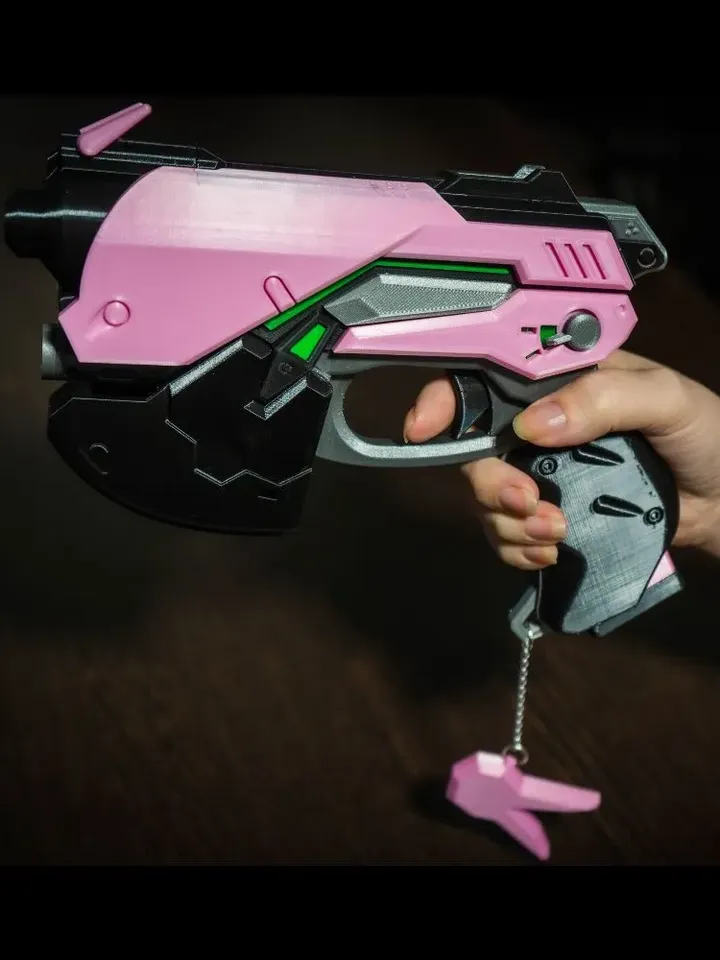 DVa Cosplay Gun | Diva cosplay Weapon | Prop Pistol Cosplay Video game