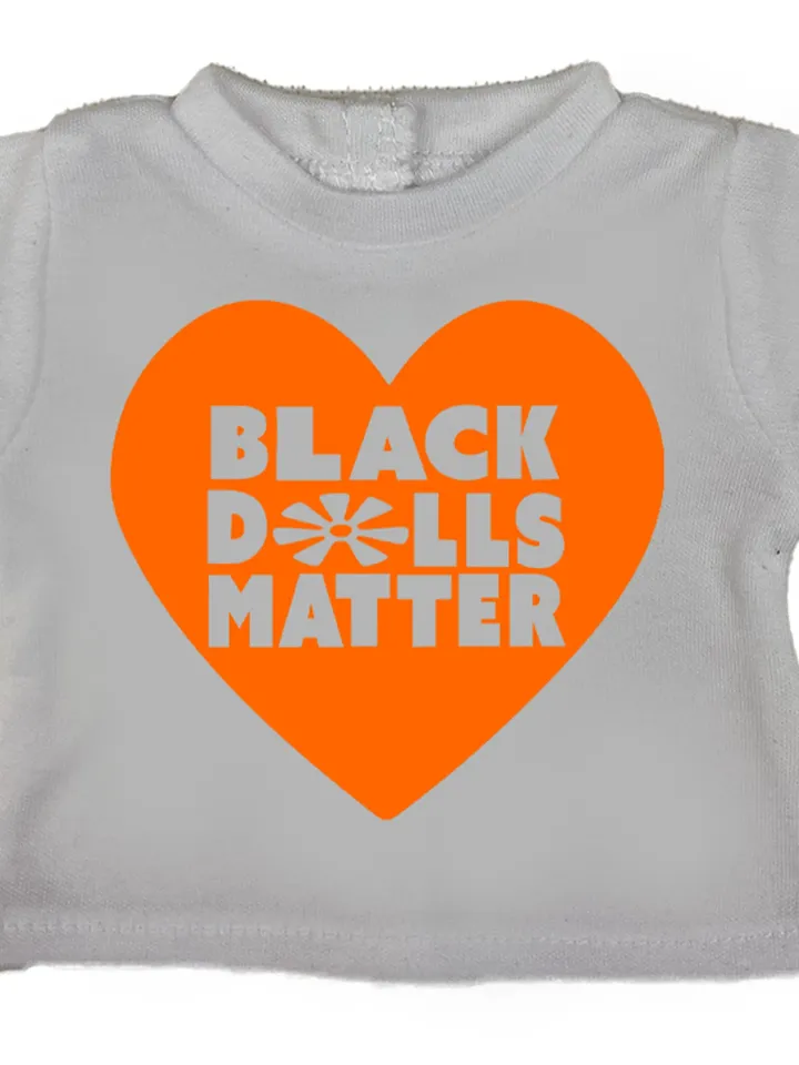 Black Dolls Matter® 18 Inch Doll Tee Shirt