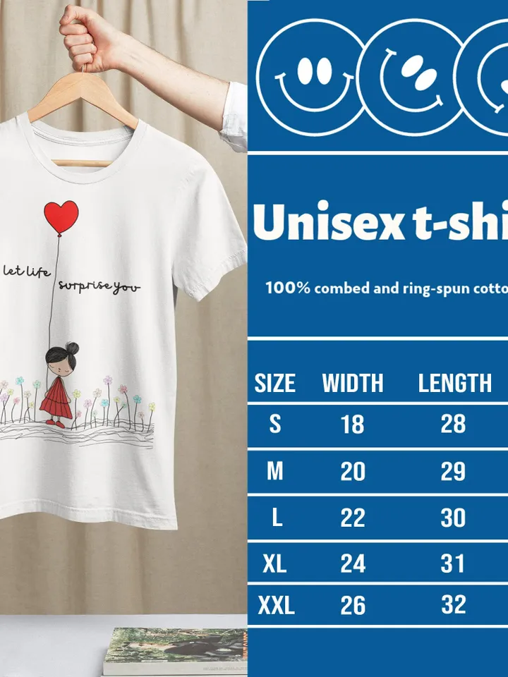 Let Life | Surprise You | Unisex t-shirt