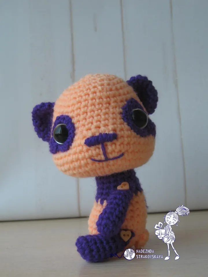 PATTERN: Kawaii style Panda crochet pattern*