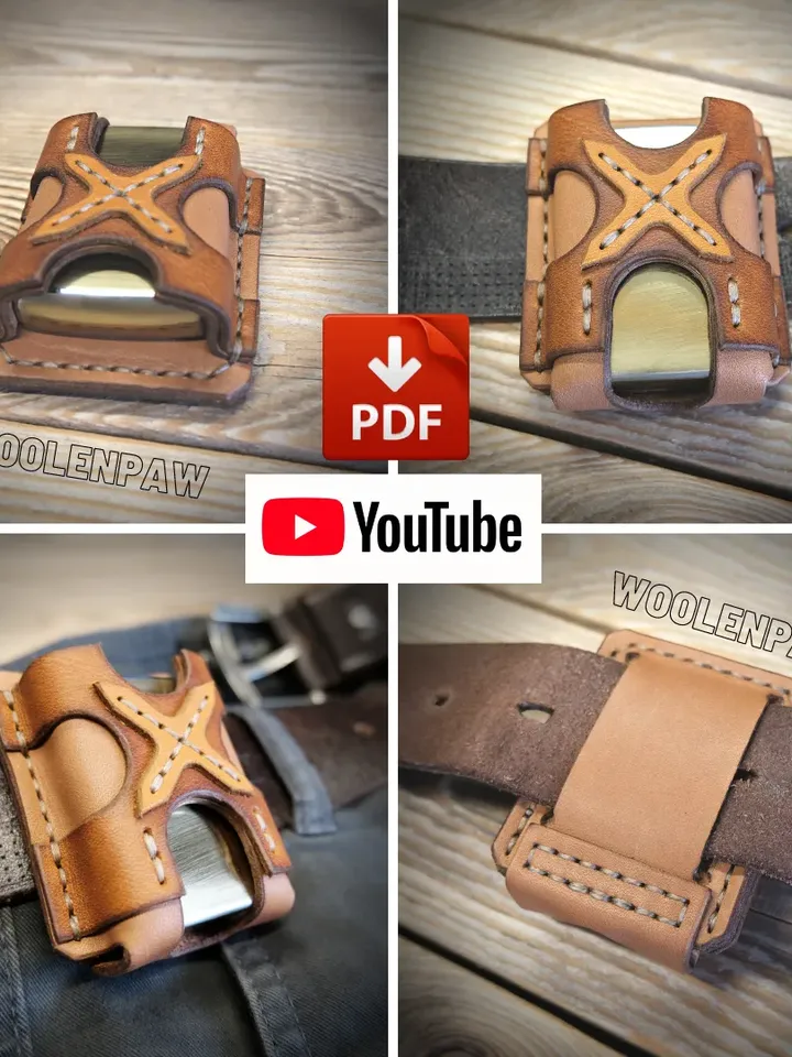 Leather pattern - Zippo case X