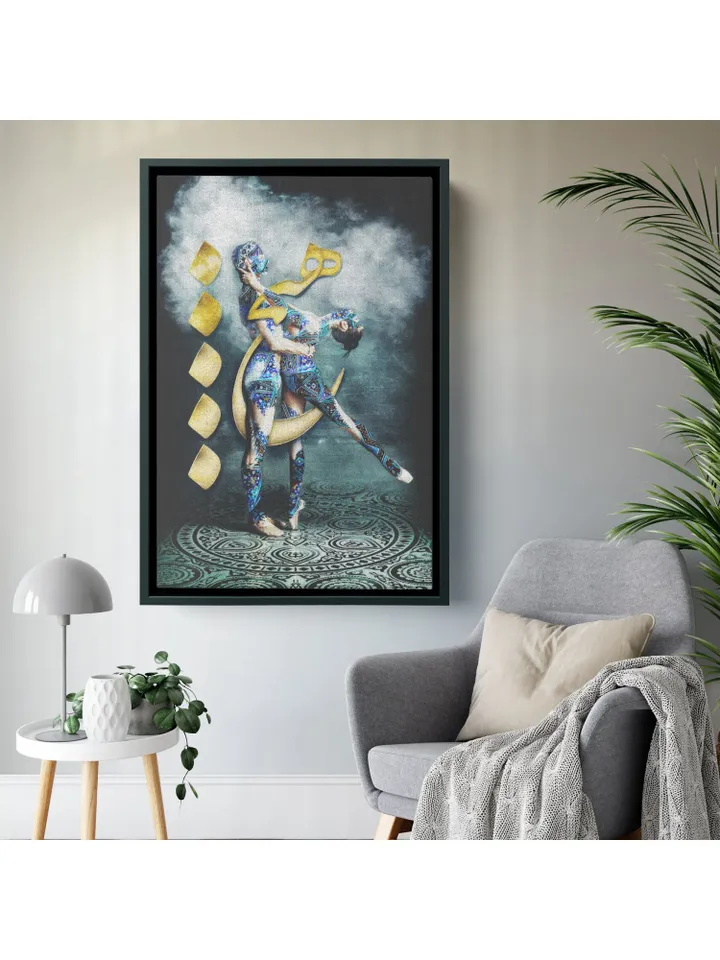 There is Nothing | Persian Calligraphy Wall Art | Persian Gift | Persian Wall Art | Iranian Art