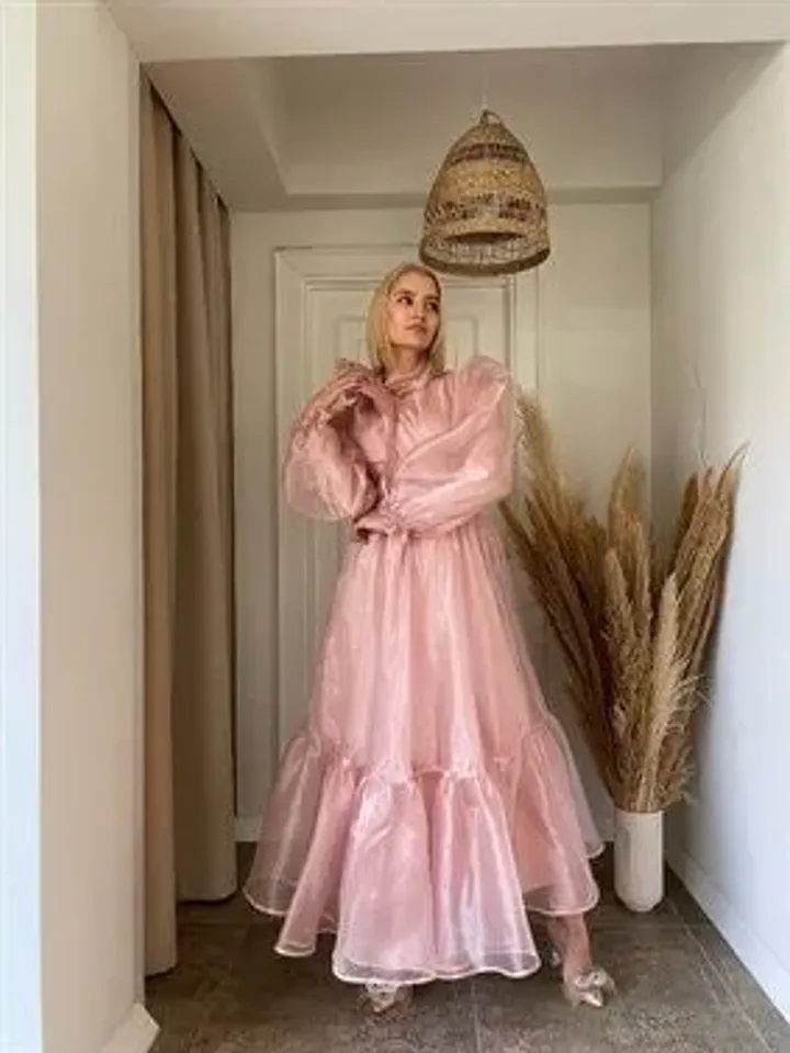 AHUNARE HIJAB - Wedding Dress, Muslim Evening Gown, Nikah, Islamic Wedding, Engagement, Bridesmaid