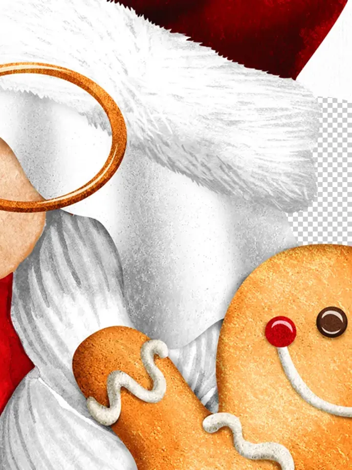 Christmas Digital Clipart. Mr. Mrs. Claus gnomes. Christmas gnome clipart PNG