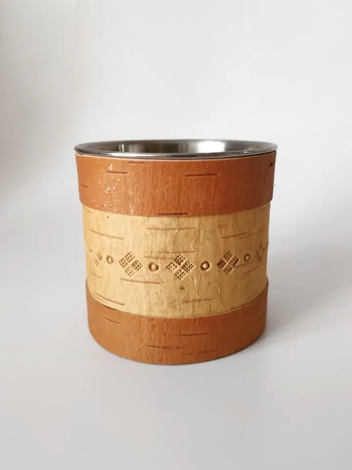 Birch bark mug, Coffee Mug
