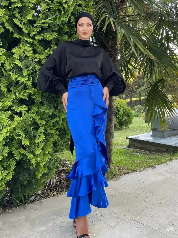 AHUNARE HIJAB - Bridesmaid Dress, Muslim Evening Dress, Nikah, Islamic Wedding, Engagement, Bridesmaid, , Prom Dresses, Long Dress,