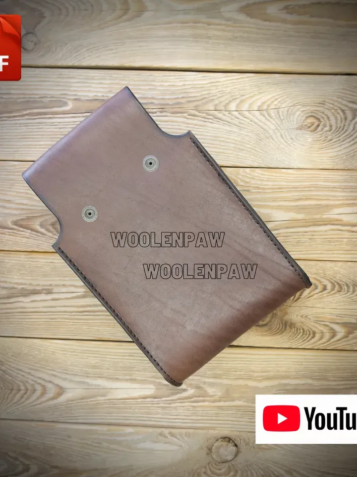Leather pattern - shotgun ammo pouch. BG19