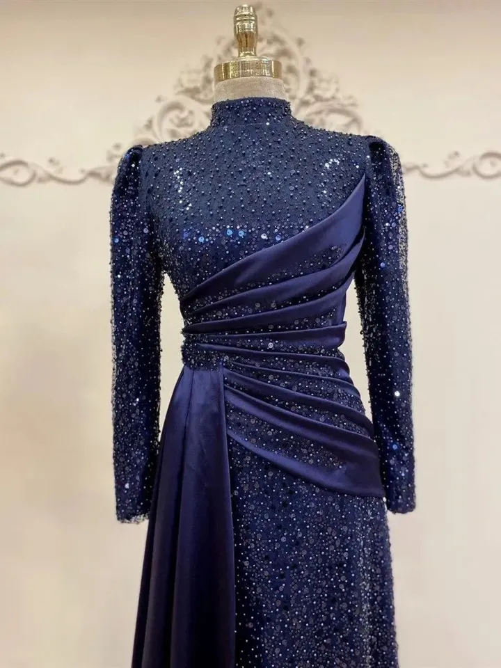 AHUNARE HIJAB - Wedding Dress, Muslim Evening Gown, Nikah, Islamic Wedding, Engagement, Bridesmaid