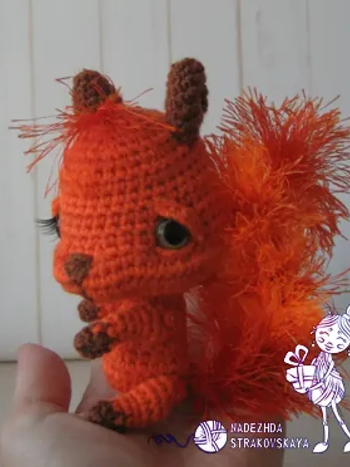TUTORIAL: Kawaii style Baby Squirrel cuties crochet pattern*