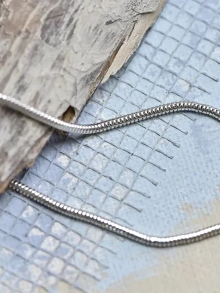Sterling Silver Snake Chain Bracelet