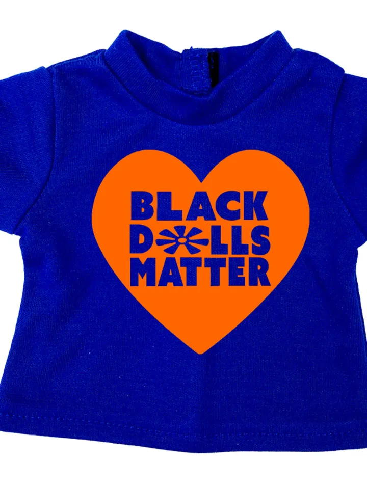 Black Dolls Matter® 18 Inch Doll Tee Shirt