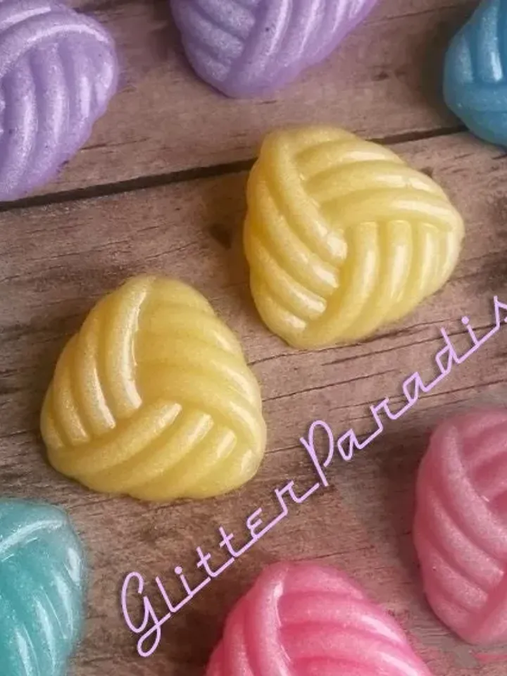 Pastel Whool - Earrings - Pastel Earrings - Retro 1950's Earrings - 50s Retro Jewelry - Vintage Inspired - Danish Pastel - Glitter Paradise®
