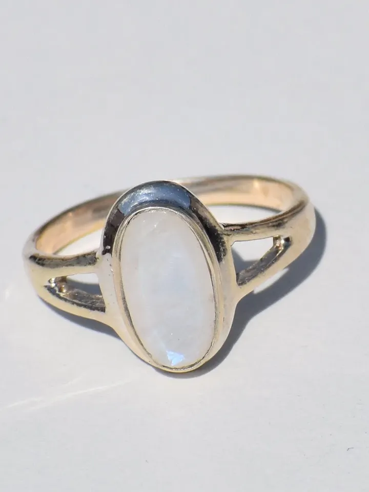 Moonstone Ring, Boho Ring, Handmade Ring, Sterling Silver Ring, Statement Ring, Precious Ring, Promise Ring, Wedding Ring, Anniversary Gift