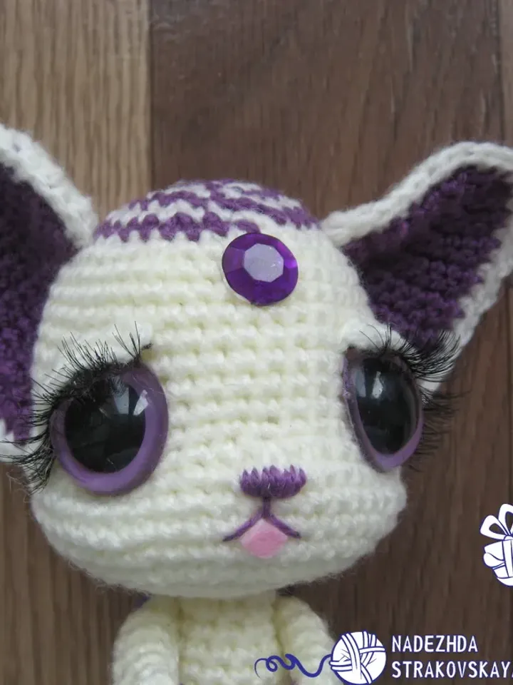 TUTORIAL: Kawaii style Kitty cute crochet pattern*