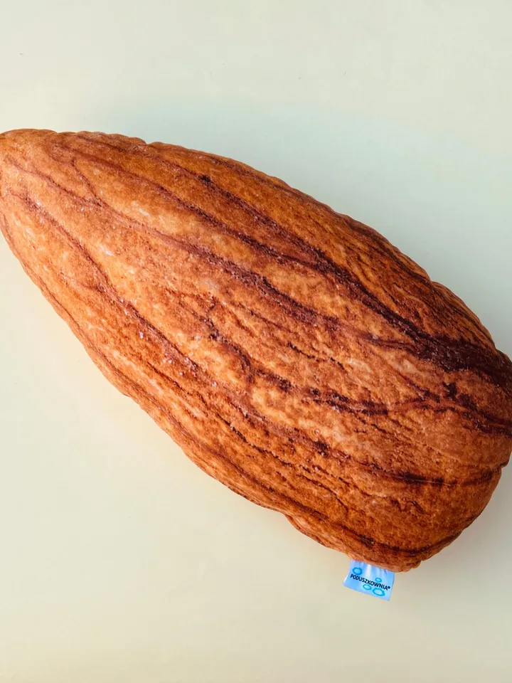Almond / sweet Almond pillow / Almond shaped /  Almond cushion / vegan gift / sweet Almond / Shelled Almond / food pillow / funny pillow