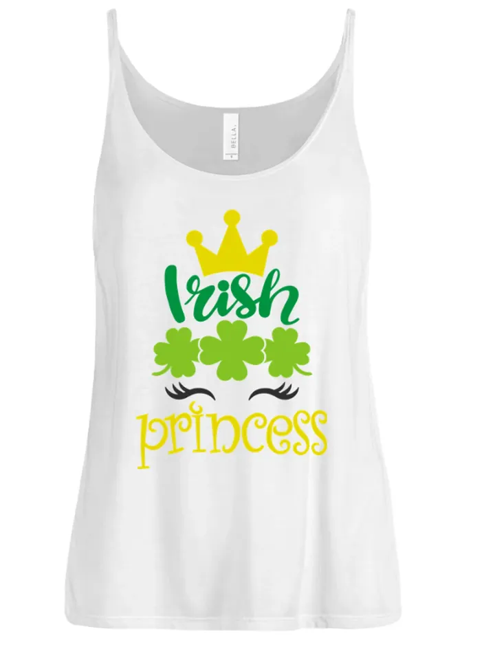 St Patricks Day Irish Princess Lucky Green shamrock Irish Clover digital design Cricut svg dxf eps png ipg pdf cut file