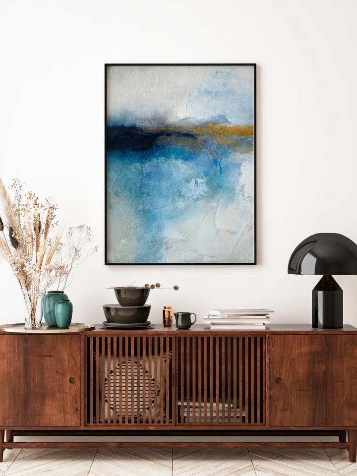 Warm living room decor, Modern line drawing, Aesthetic Room Decor, Home Decor, Abstract Canvas Art, Large Canvas Art, Printable Wall Art