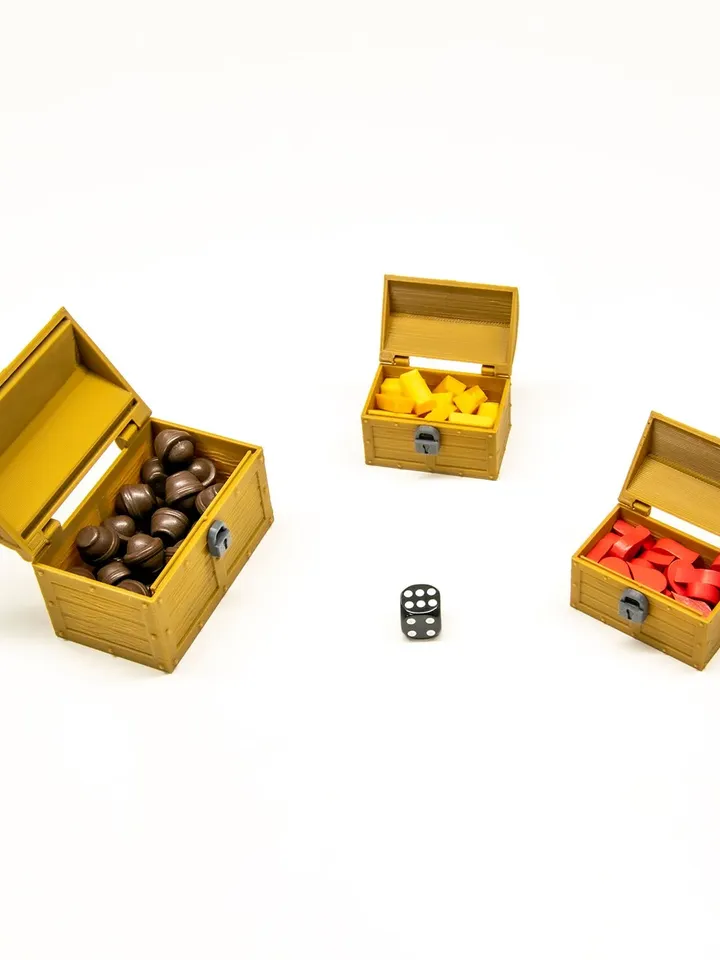 Resource Holder Treasure Chest - Token Holder Organizer Insert