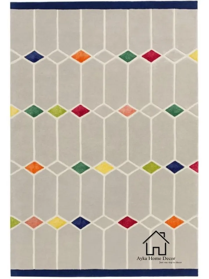 New Bonnie Hand Tufted 100% Pure Woolen Area Rug For Hall Kitchen Living Room Bed Room Bath Room Dining Room Kids Room Carpet / Christmas