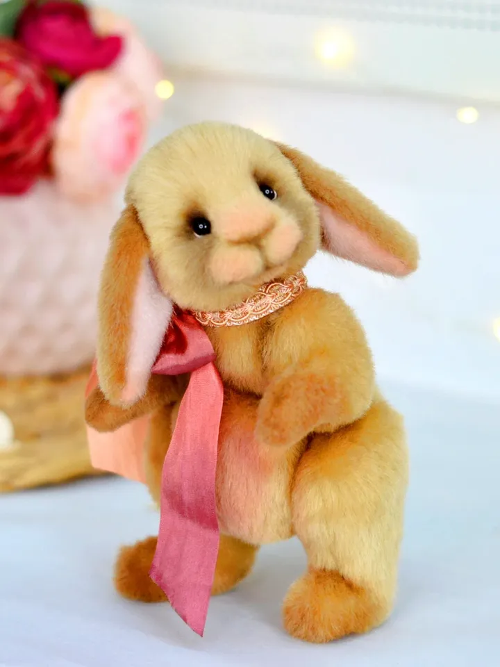 TEDDY RABBIT Pattern - Figure stuffed animal, Pattern PDF-Teddy Rabbit, Teddy Rabbit, Animal Pattern, Plush Rabbit, Rabb