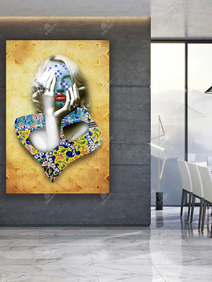 Don&#39;t See Anything | Persian Wall Art | Persian Calligraphy Wall Art | Traditional Persian Gift | Persian Art