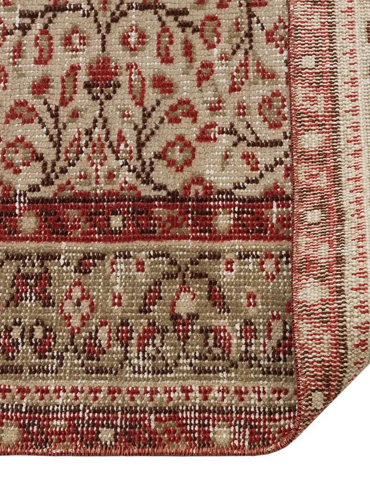 Antique Turkish Rug - 143x246 cm Brown Beauty with a Historical Twist, Perfect for Adding Old-World Charm to Your Home Decor!