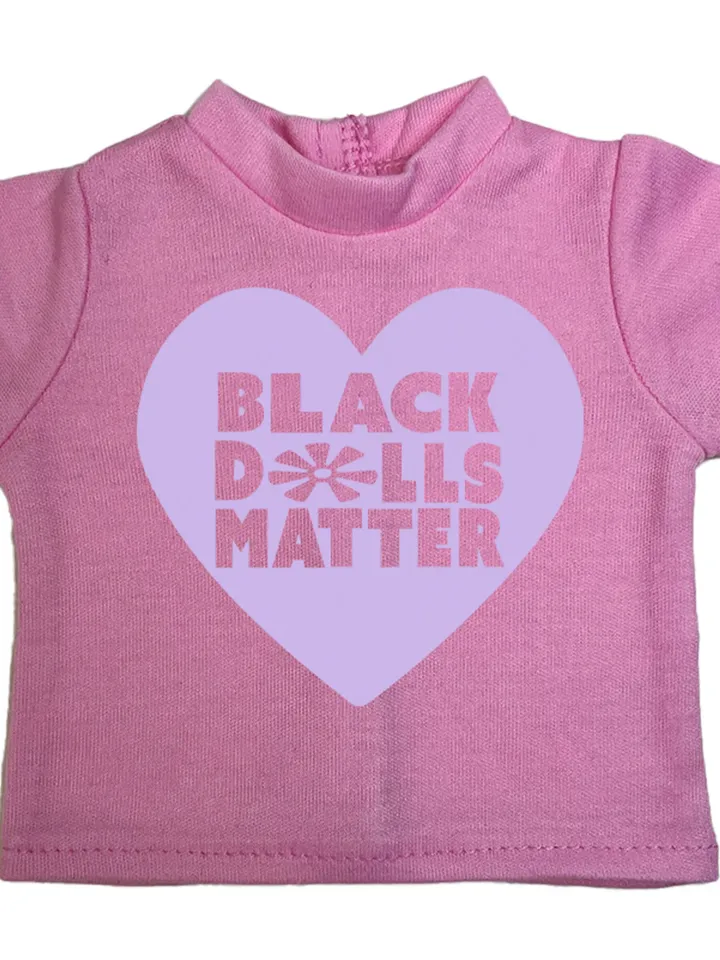 Black Dolls Matter® 18-inch Doll Tee Shirt