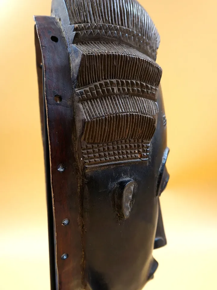 Baoulé Vintage African Tribal Mask