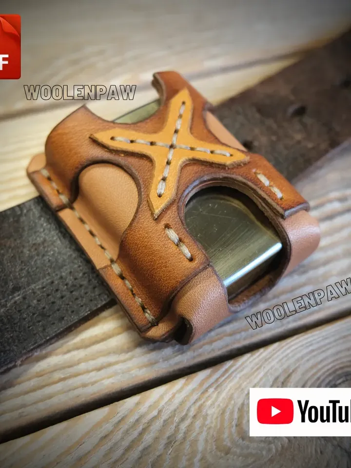 Leather pattern - Zippo case X